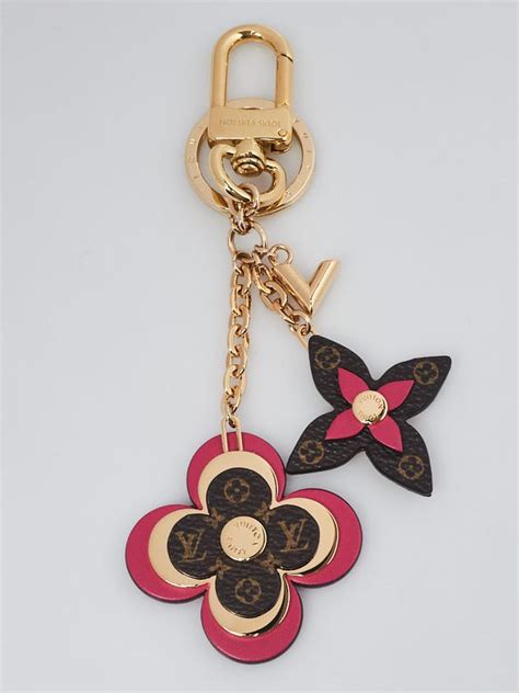 louis vuitton bag with smiling flowers|Blooming Flowers Chain Bag Charm .